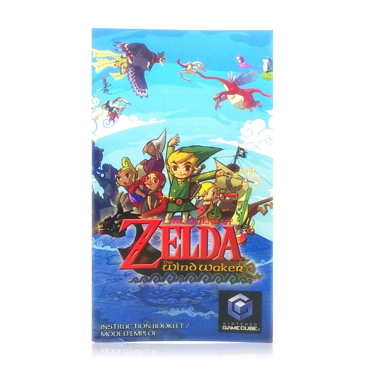 The Legend of Zelda: The Wind Waker Nintendo Gamecube Game - Manual
