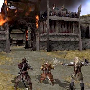 The Lord of the Rings: The Two Towers Sony PlayStation 2 Game - Screenshot