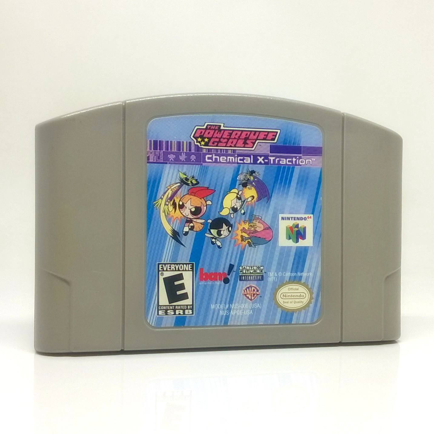 The Powerpuff Girls: Chemical X-Traction Nintendo 64 N64 Game