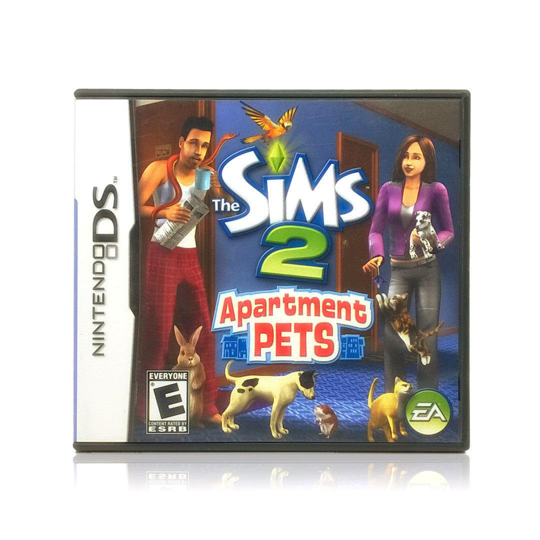 The Sims 2: Apartment Pets Nintendo DS Game - Case