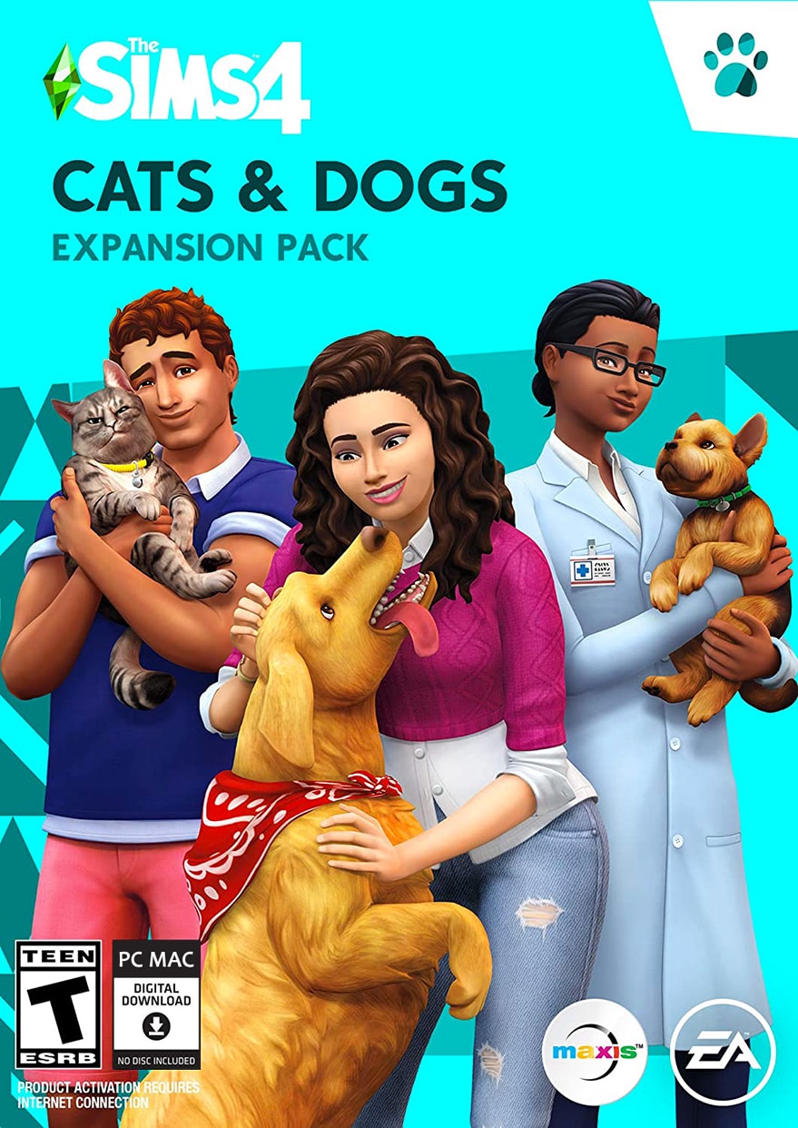 The Sims 4: Cats & Dogs | PC Mac | Origin Digital Download