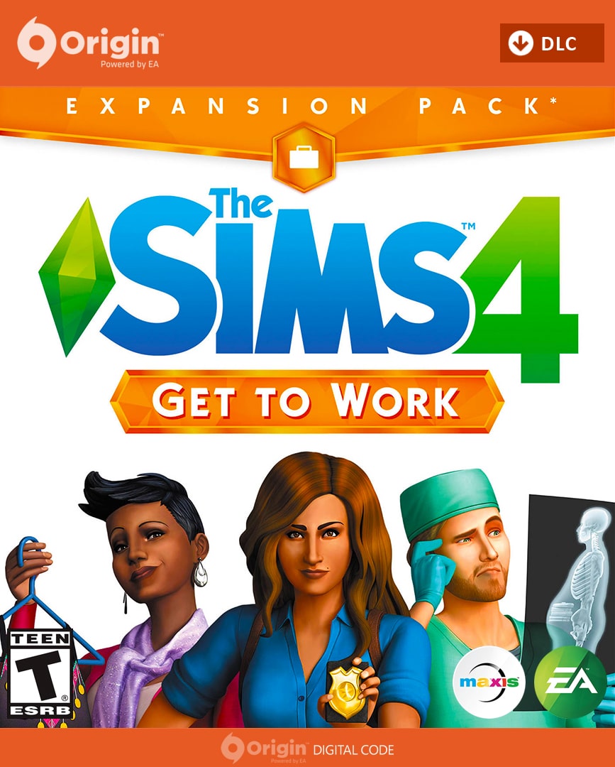 The Sims 4: Get to Work | PC Mac | Origin Digital Download