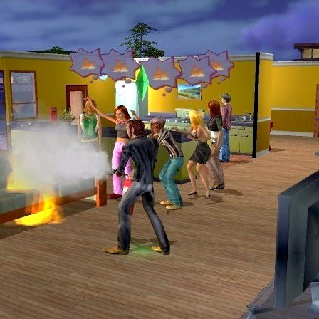 LES SIMS 2 Playstation 2 Sony PLV Standee Display PS2 Promo Store Xbox LES SIMS 2 Playstation 2 Sony PLV Standee Display PS2 Promo Store Xbox