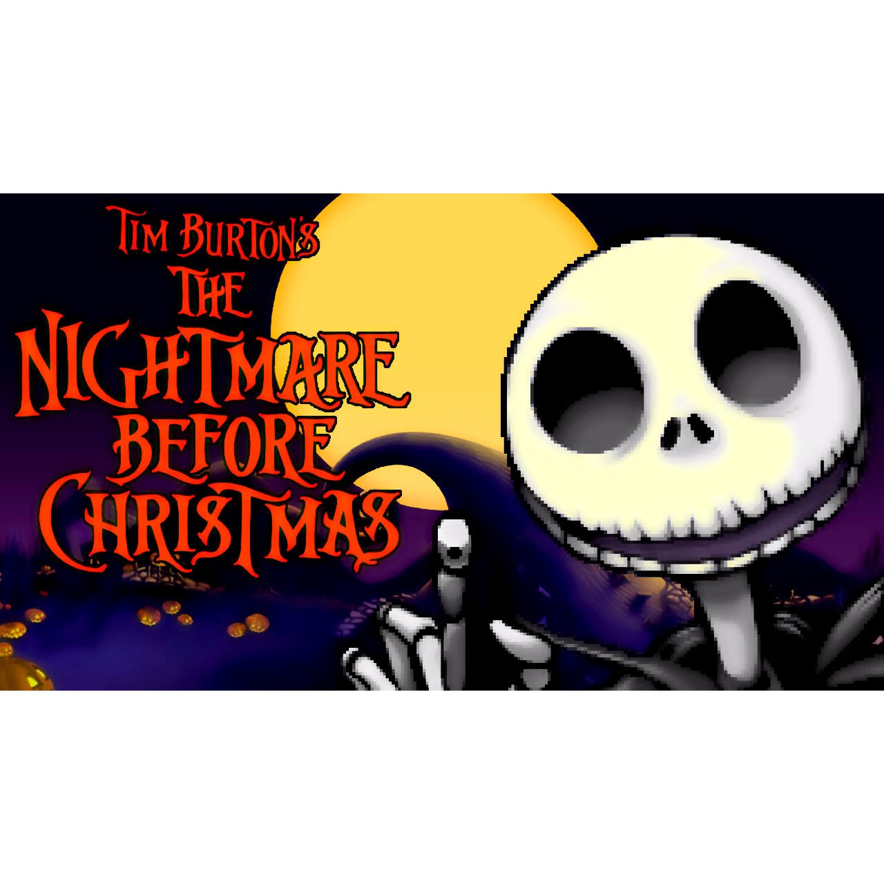 Tim Burton's The Nightmare Before Christmas: The Pumpkin King Nintendo GBA Game Boy Advance Game