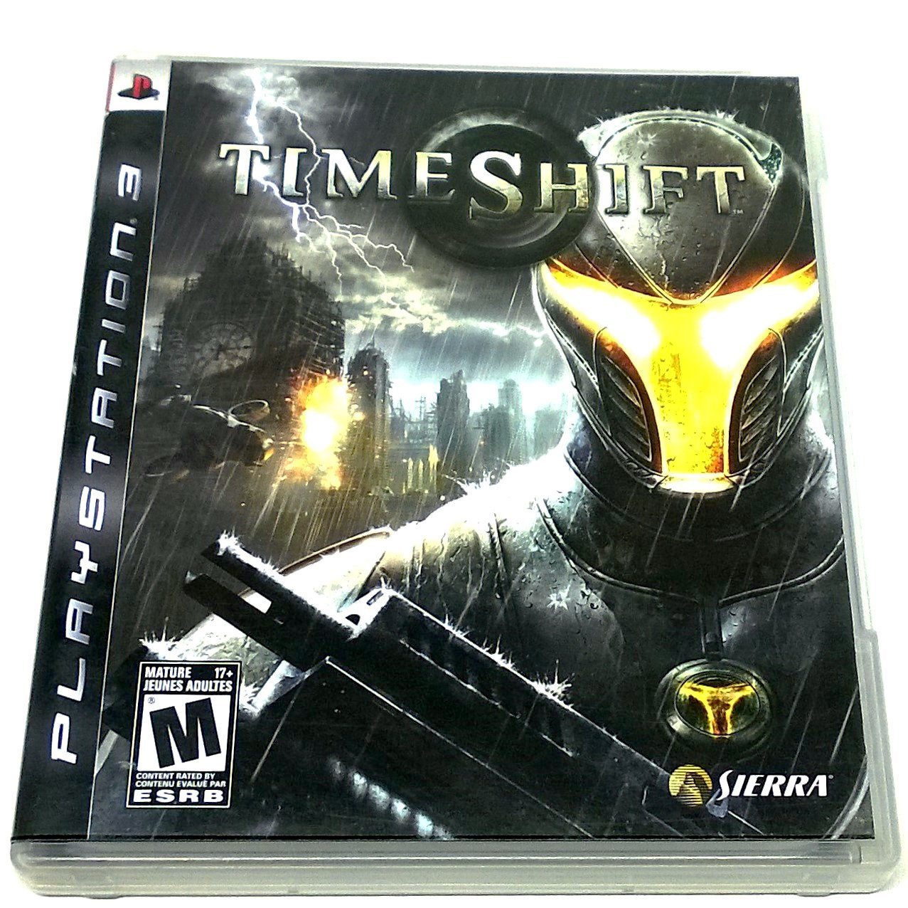 TimeShift for PlayStation 3 - Front of case