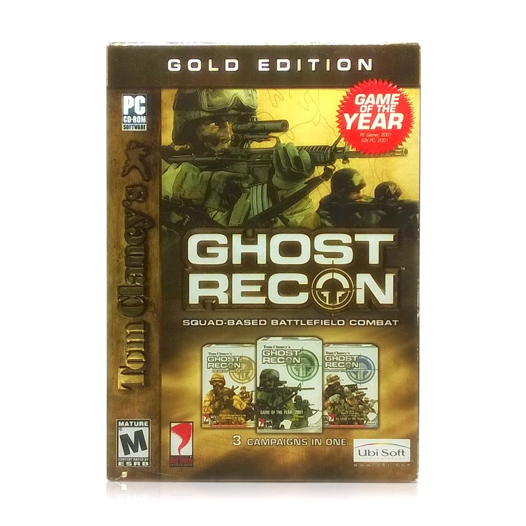 Tom Clancy's Ghost Recon - Gold Edition PC CD-ROM Game - Box