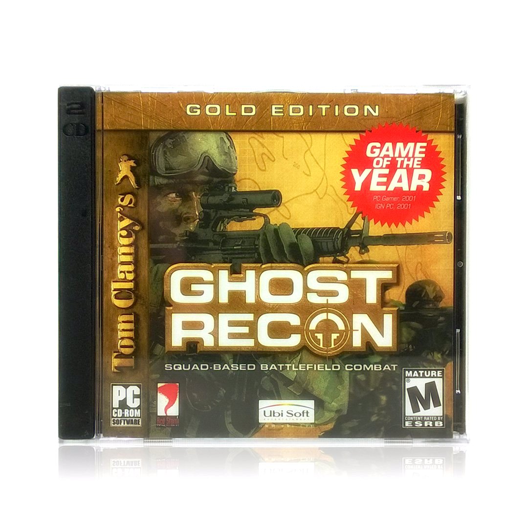 Tom Clancy's Ghost Recon - Gold Edition PC CD-ROM Game - Case