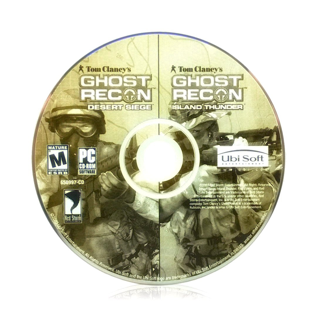 Tom Clancy's Ghost Recon - Gold Edition PC CD-ROM Game - Disc 2