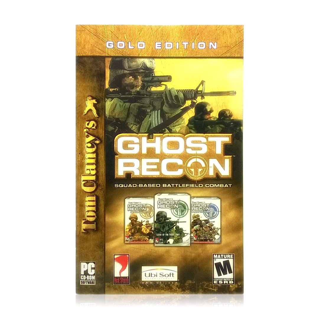 Tom Clancy's Ghost Recon - Gold Edition PC CD-ROM Game - Manual