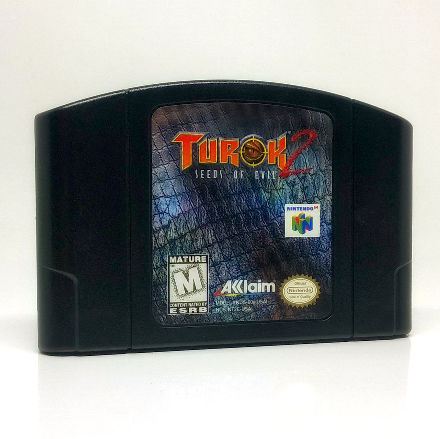 Turok 2: Seeds of Evil Nintendo 64 N64 Game