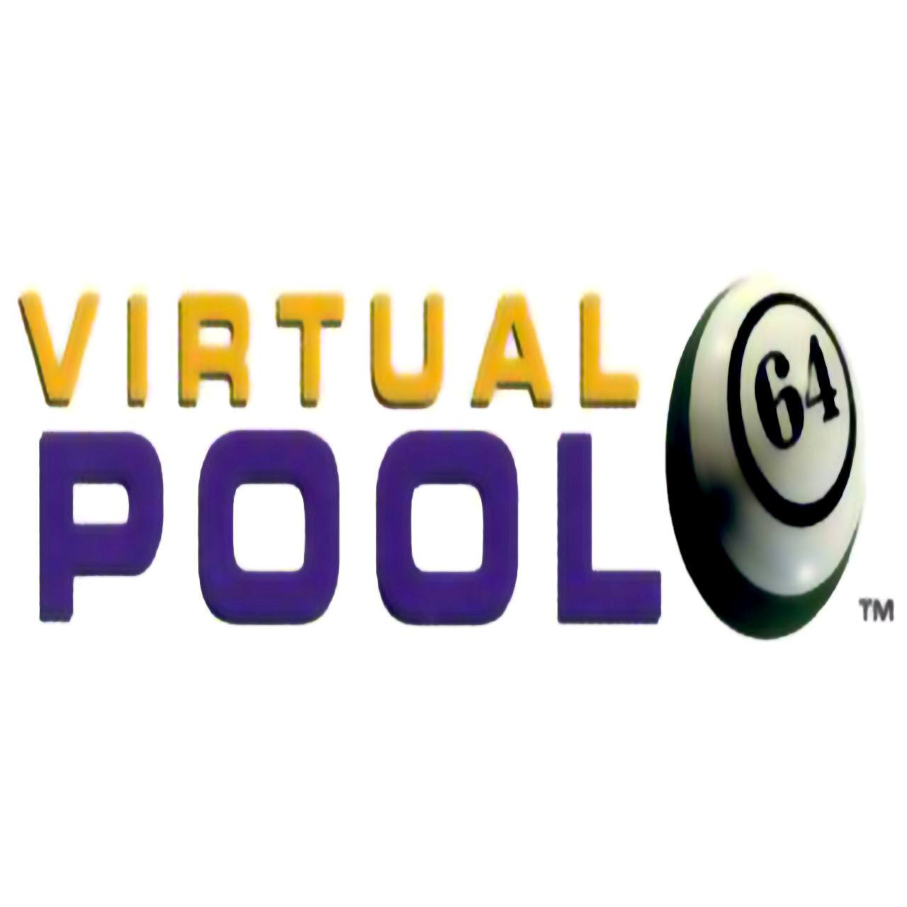 Virtual Pool 64 Nintendo 64 N64 Game