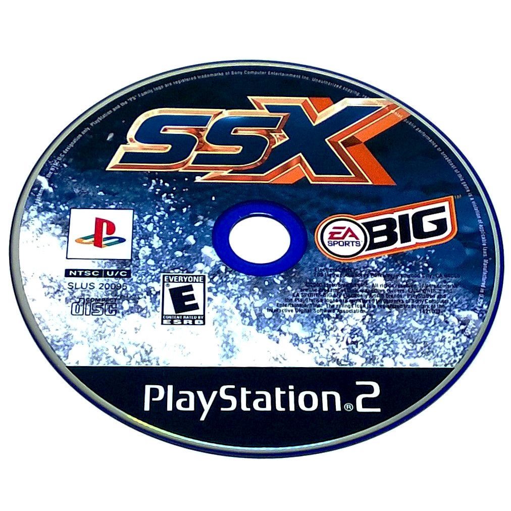 SSX for PlayStation 2 - Game disc