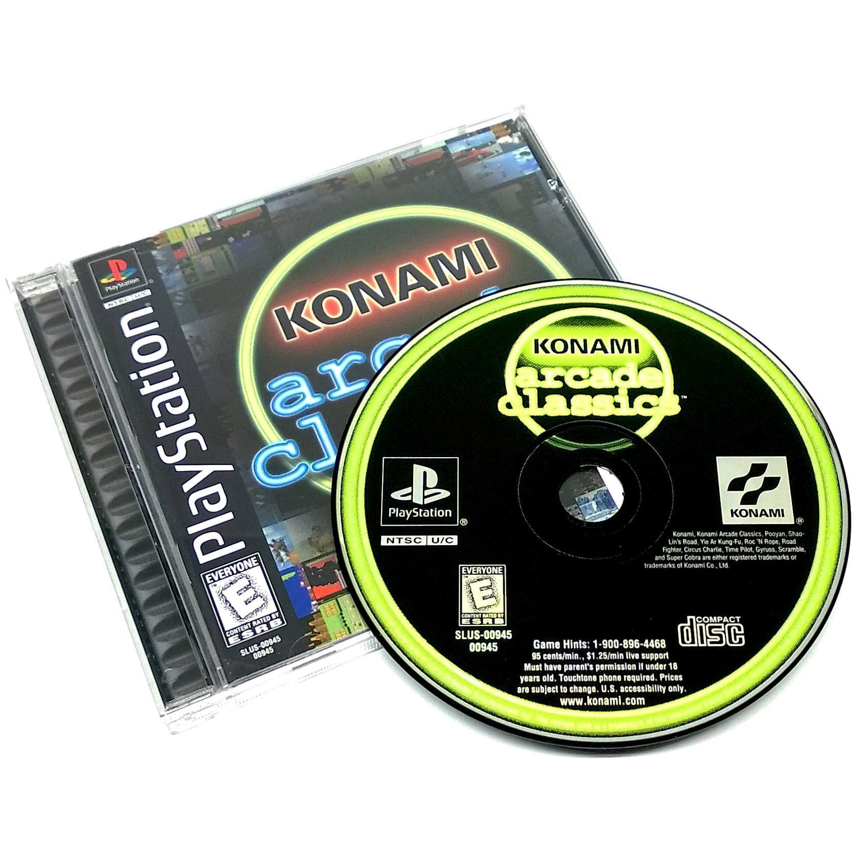 Konami Arcade Classics for PlayStation