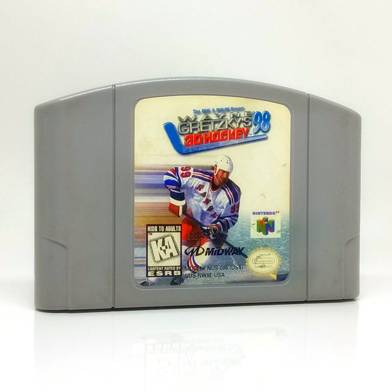 Wayne Gretzky's 3D Hockey '98 Nintendo 64 N64 Game