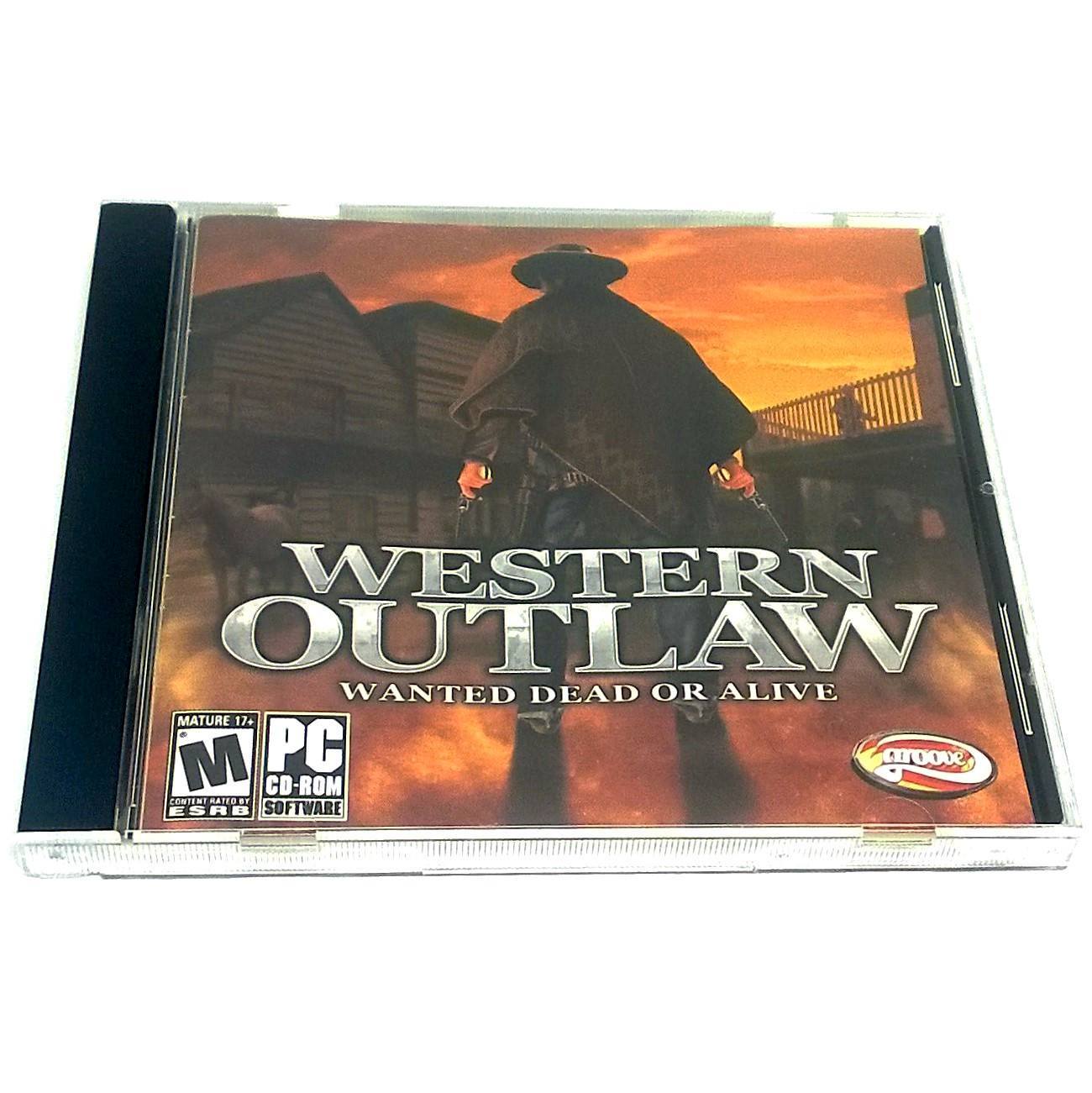 Western Outlaw: Wanted Dead or Alive for PC CD-ROM - Front of case