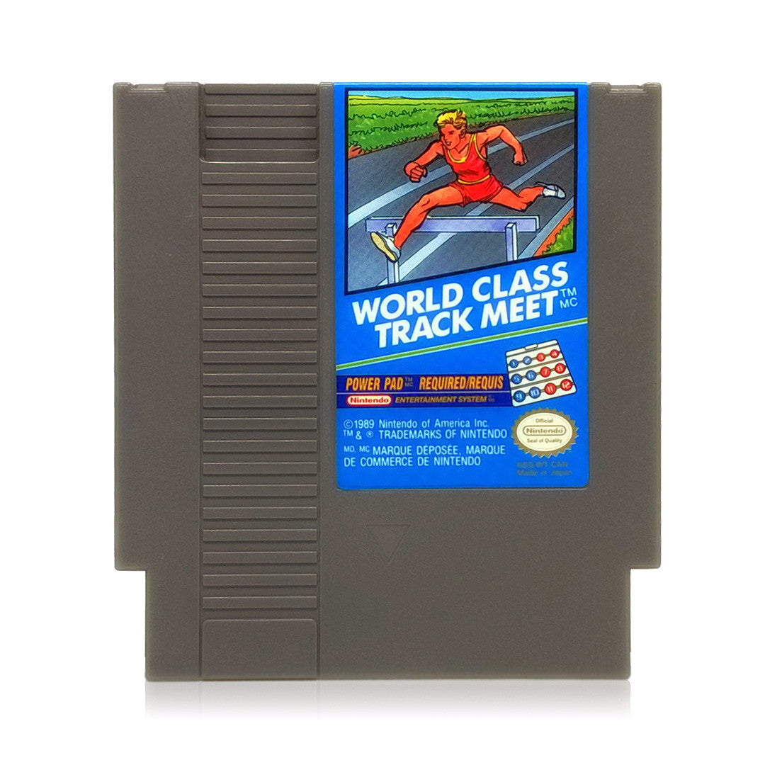 World Class Track Meet NES Nintendo Game - Cartridge