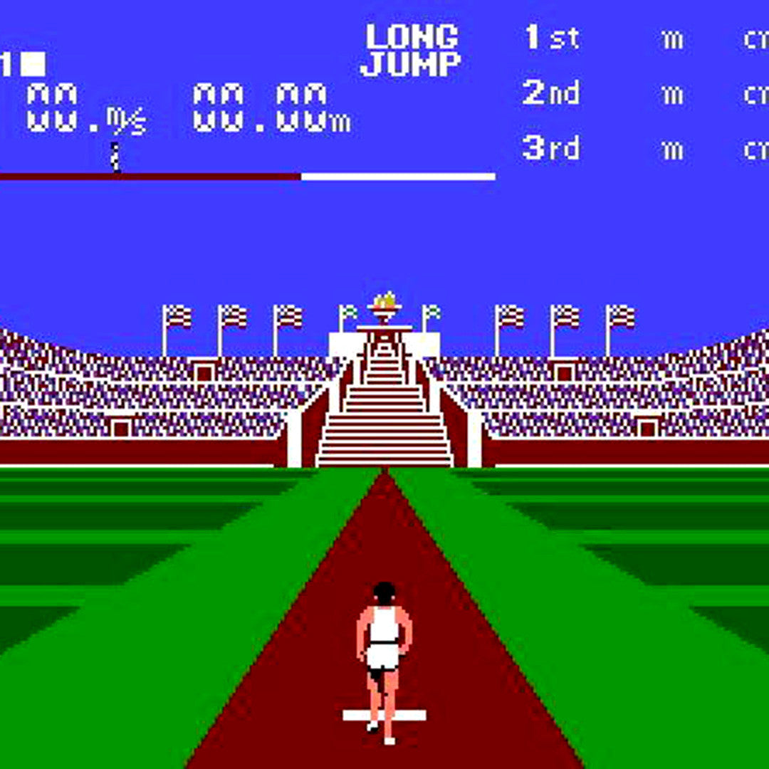 World Class Track Meet NES Nintendo Game - Screenshot