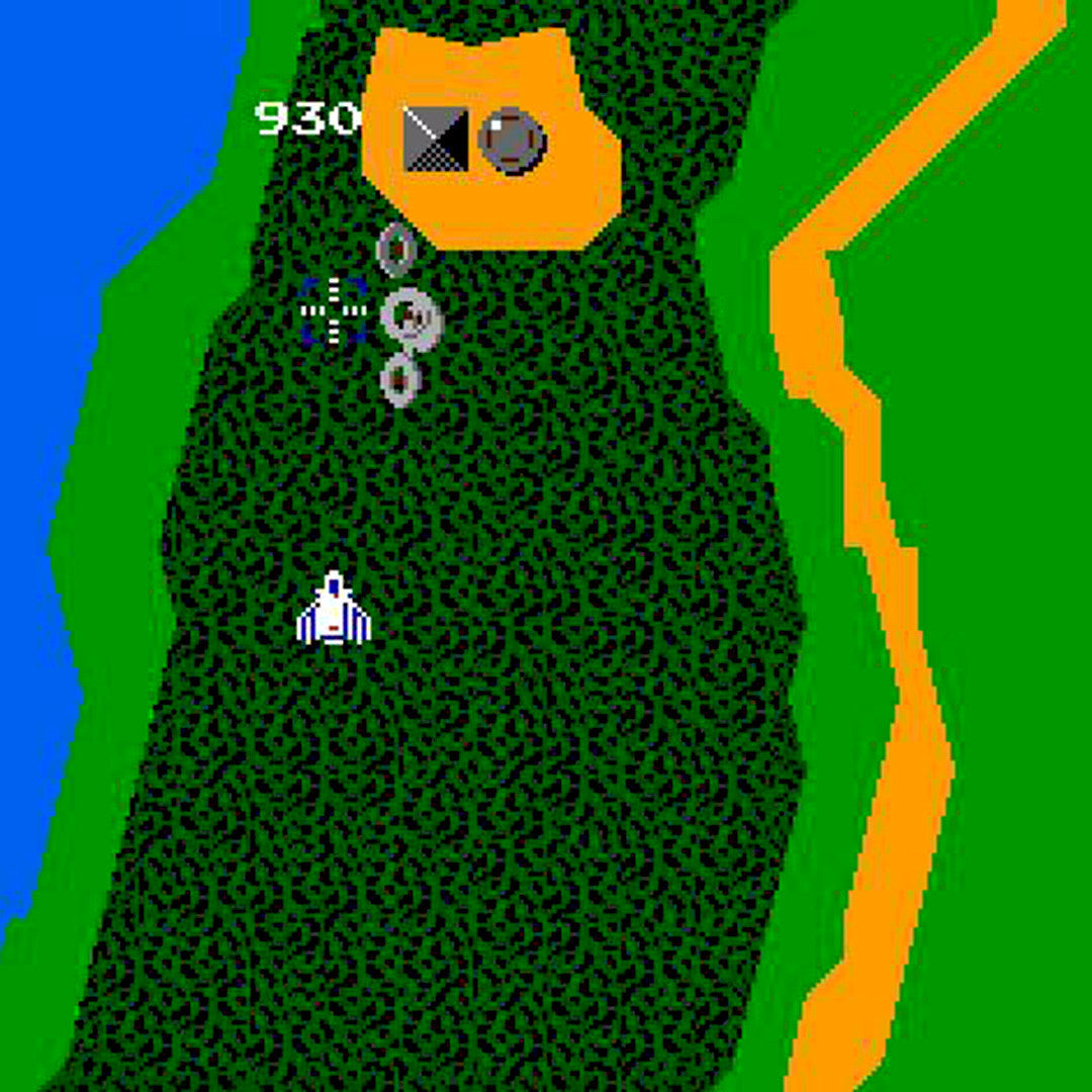 Xevious NES Nintendo Game - Screenshot