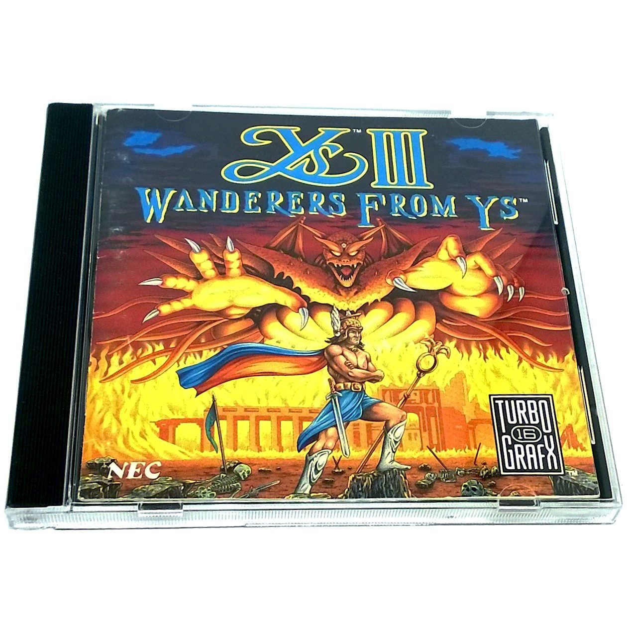 Ys III: Wanderers from Ys for TurboGrafx-16 CD (TG16)