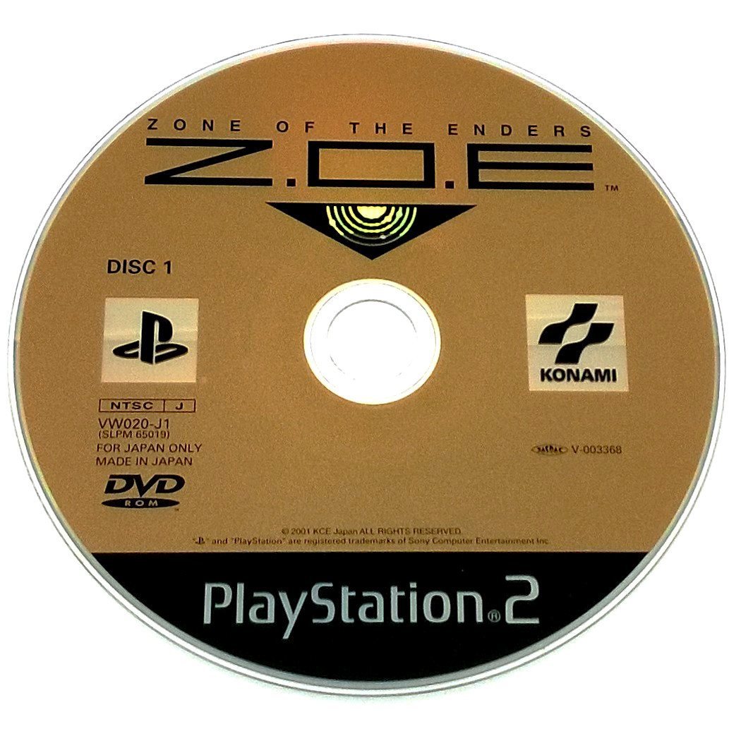 Z.O.E.: Zone of the Enders for PlayStation 2 (import)