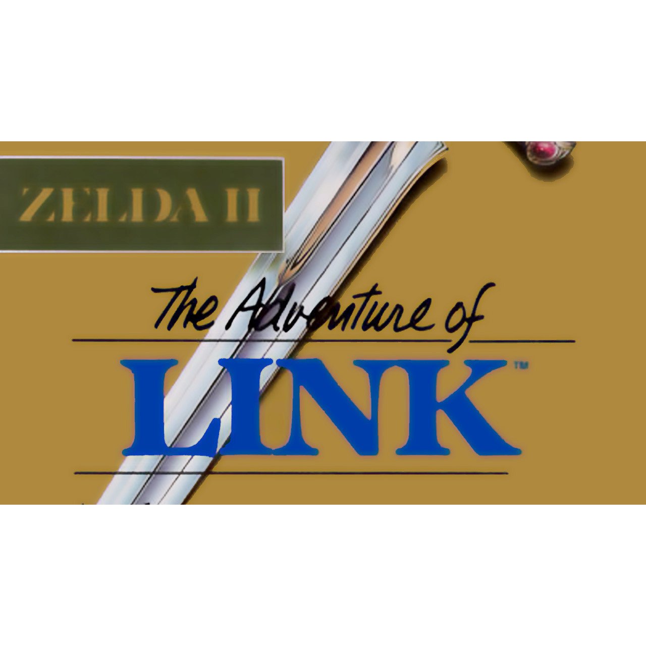 Zelda II: The Adventure of Link NES Nintendo Game