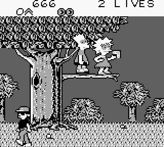 Bart Simpson's Escape from Camp Deadly | Nintendo Game Boy | Screenshot