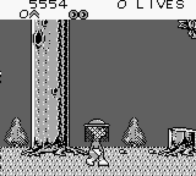 Bart Simpson's Escape from Camp Deadly | Nintendo Game Boy | Screenshot