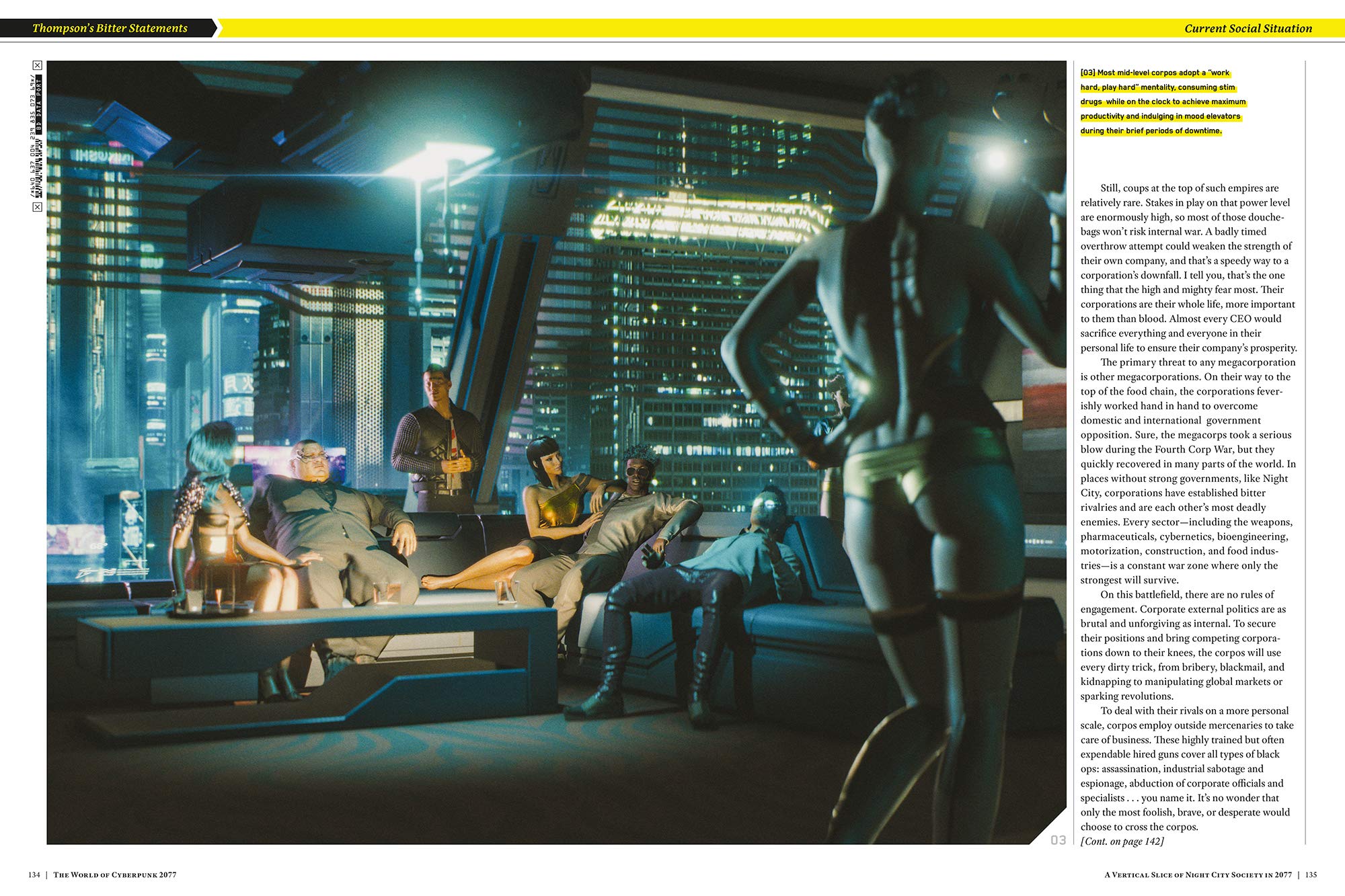 The World of Cyberpunk 2077 | Hardcover | Page 134