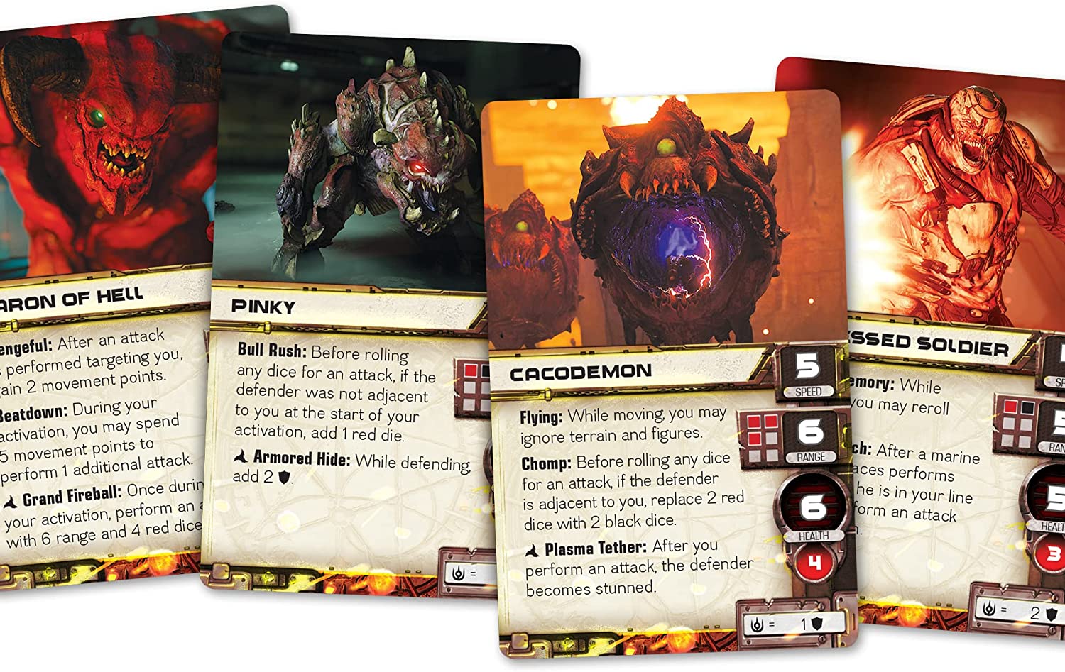 Doom The Board Game | 2nd Edition | Demon Cards