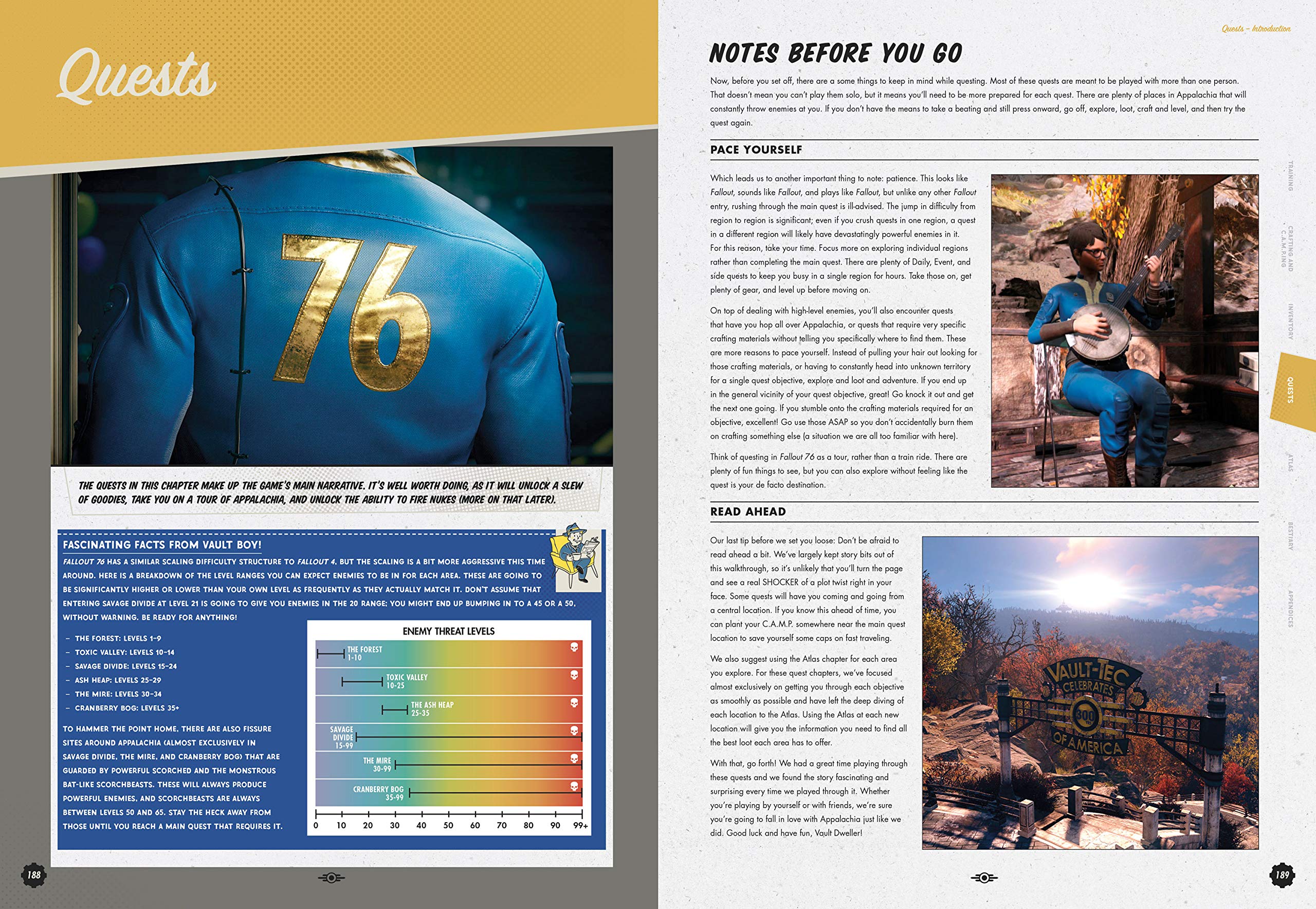Fallout 76 | Prima Official Game Guide | Collector's Edition Hardcover | Page 188