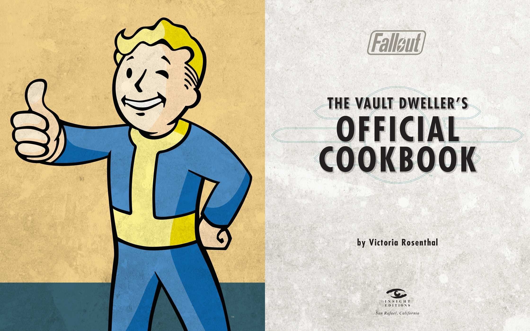 Fallout: The Vault Dweller's Official Cookbook | Hardcover | Inside