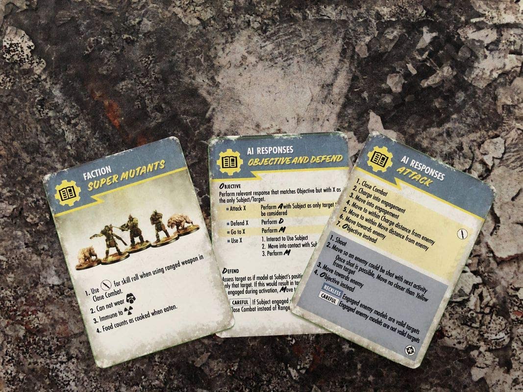 Fallout: Wasteland Warfare | Strategy Board Game | Cards