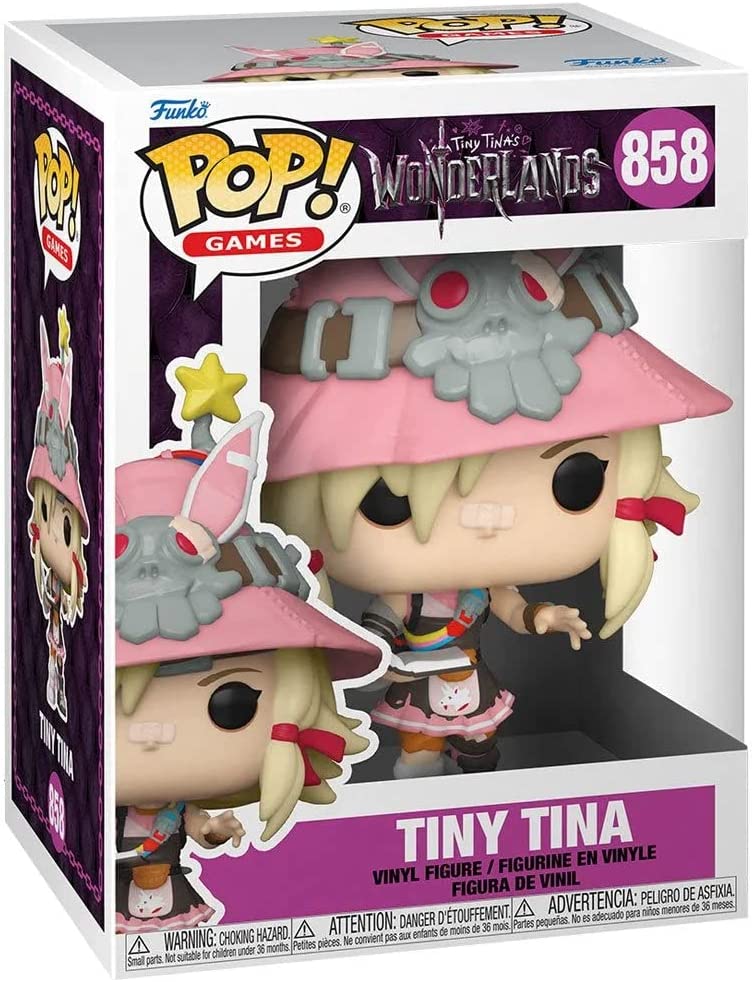 Funko Pop Games | Tiny Tina's Wonderlands | Tiny Tina Figure | Box