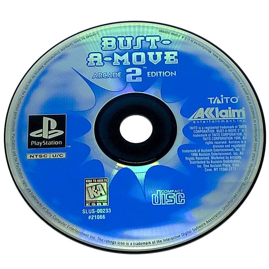 Bust-A-Move 2 Arcade Edition - PS1 (Gebraucht) in Oberglatt ZH für CHF Bust-A-Move 2 Arcade Edition - PS1 (Gebraucht) in Oberglatt ZH für CHF