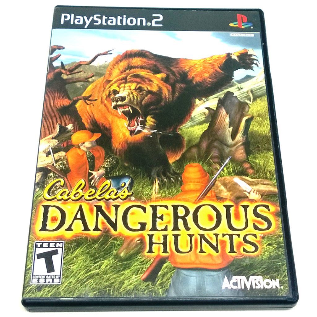 Cabelas Dangerous Hunts Sony Playstation 2 PS2 Video Games