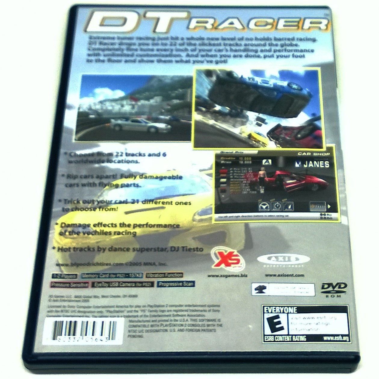 DT Racer for PlayStation 2 (PS2)