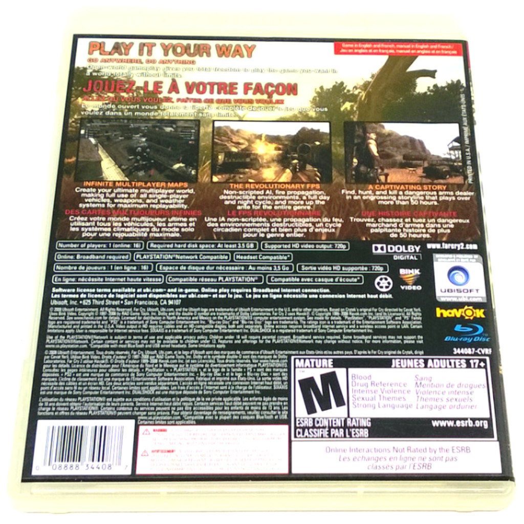 Far Cry 2 for PlayStation 3