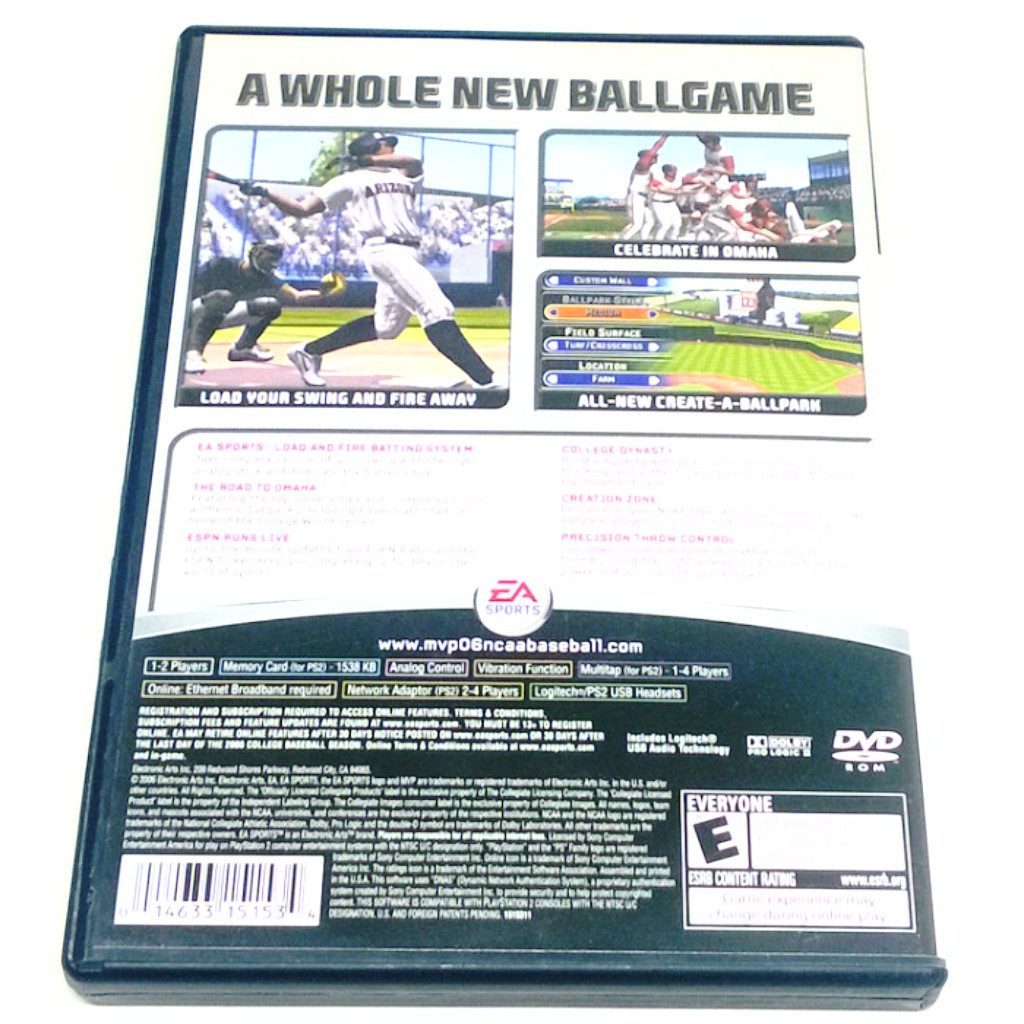 Game - MVP 06 NCAA Baseball