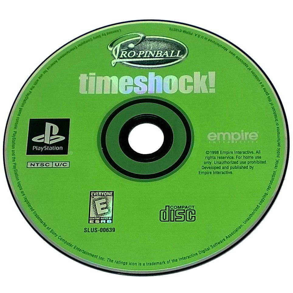 Game - Pro Pinball: Timeshock!