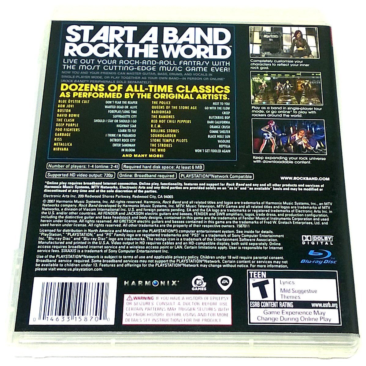 Game - Rock Band