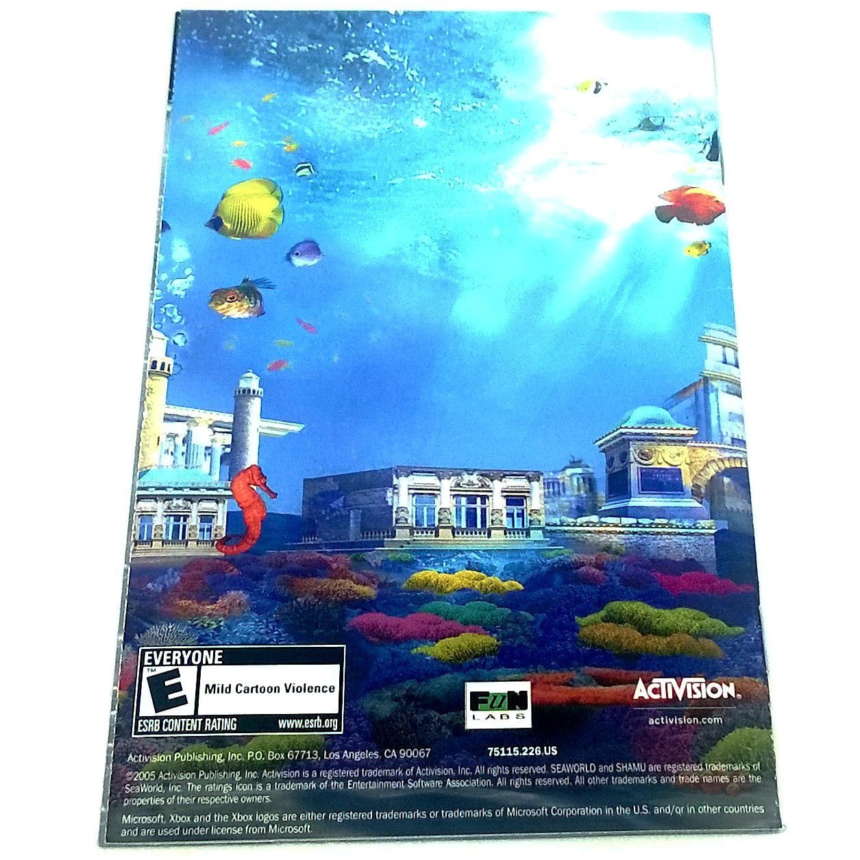 Game - SeaWorld: Shamu's Deep Sea Adventures