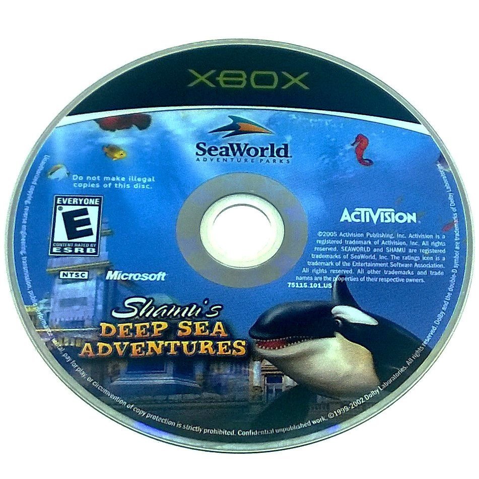 Game - SeaWorld: Shamu's Deep Sea Adventures