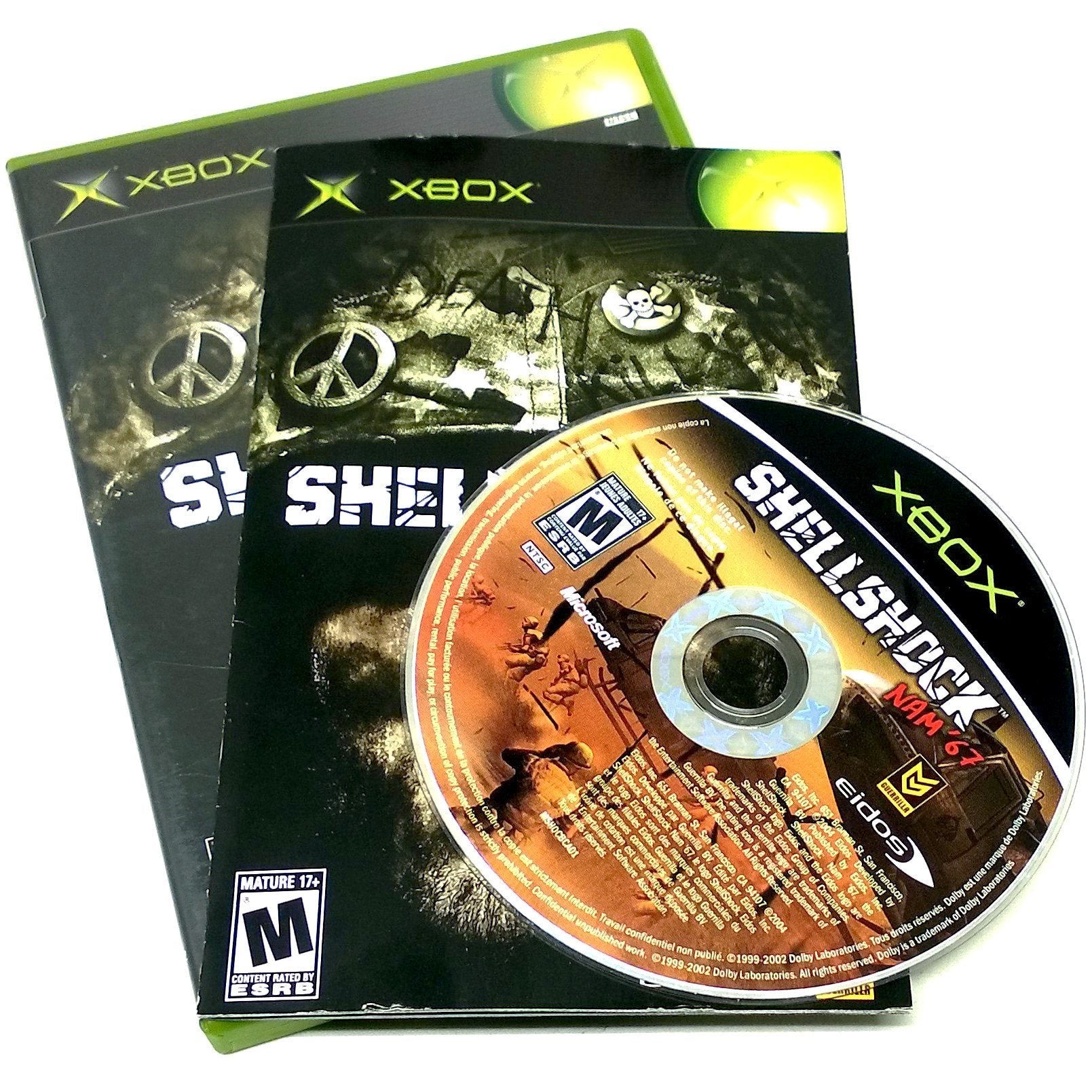FABLE & SHELLSHOCK Nam 67 - Original Xbox Manuals Only $9.81 - PicClick AU