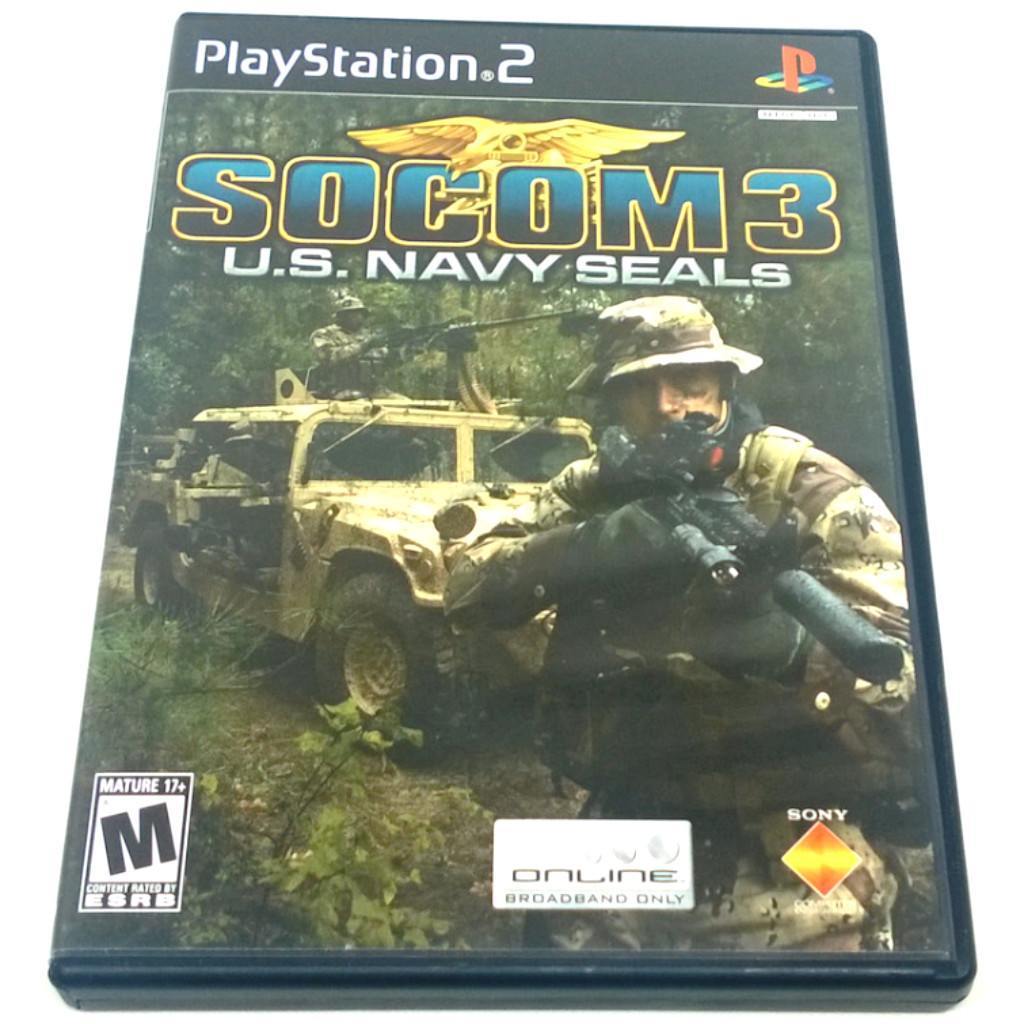 SOCOM 3: U.S. Navy SEALs PS2 - Fenix GZ - 16 anos no mercado!