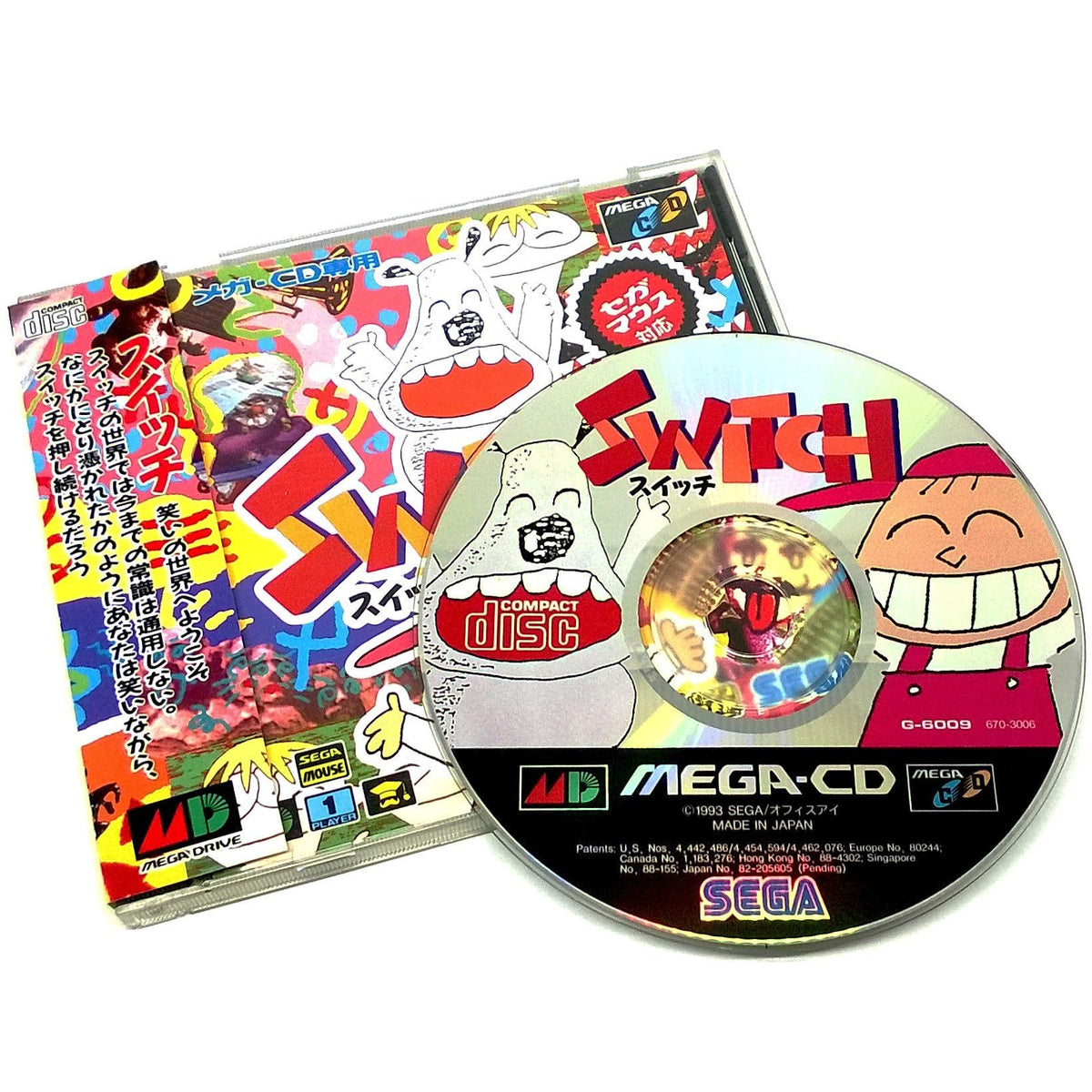 Switch for Mega-CD