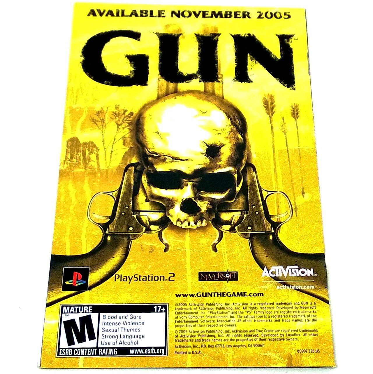 True Crime: New York City for PlayStation 2 (PS2)