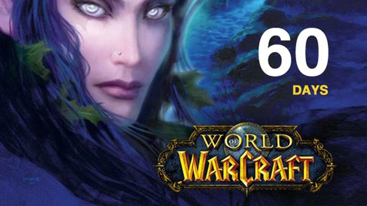 World of Warcraft 60 Day Game Time