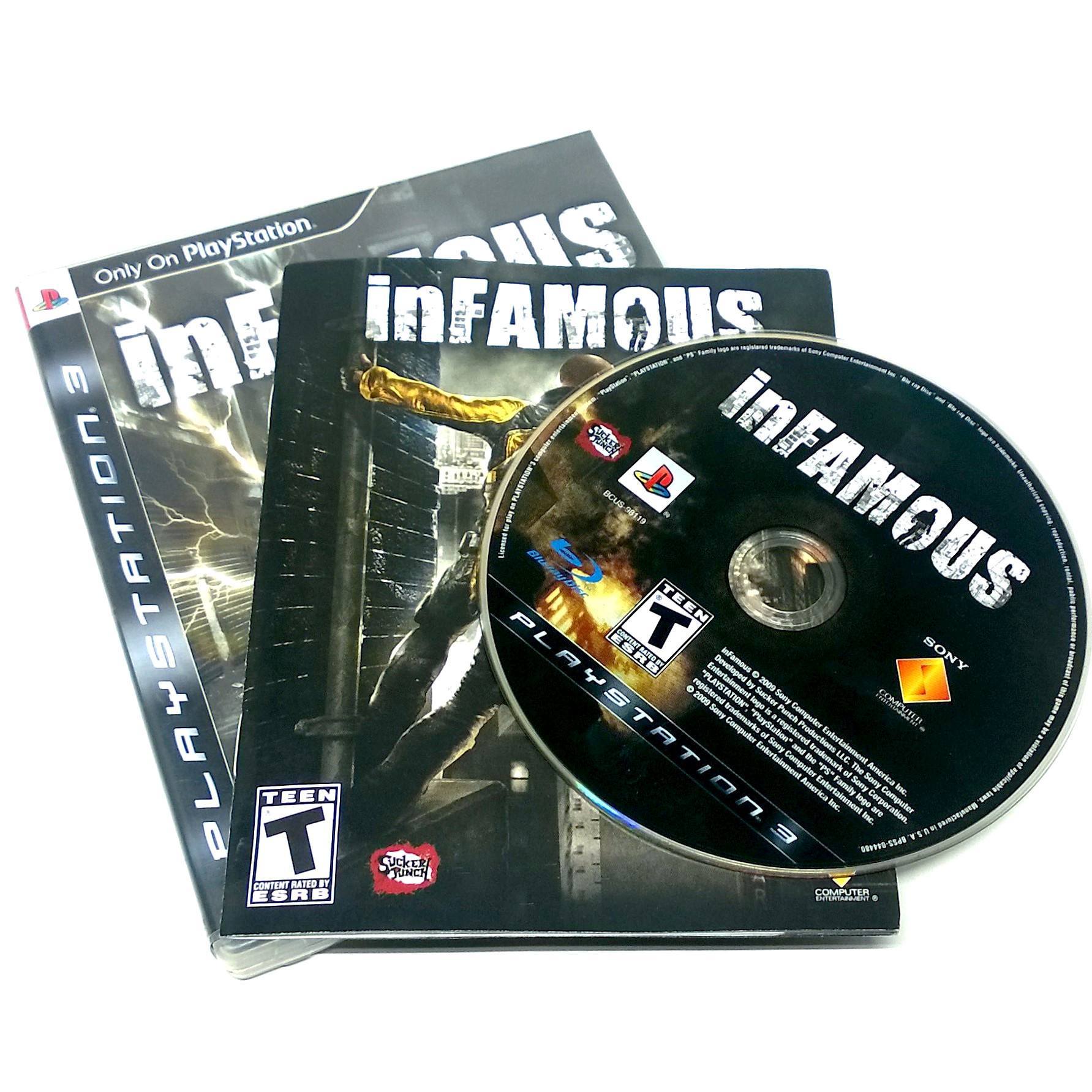inFamous for PlayStation 3