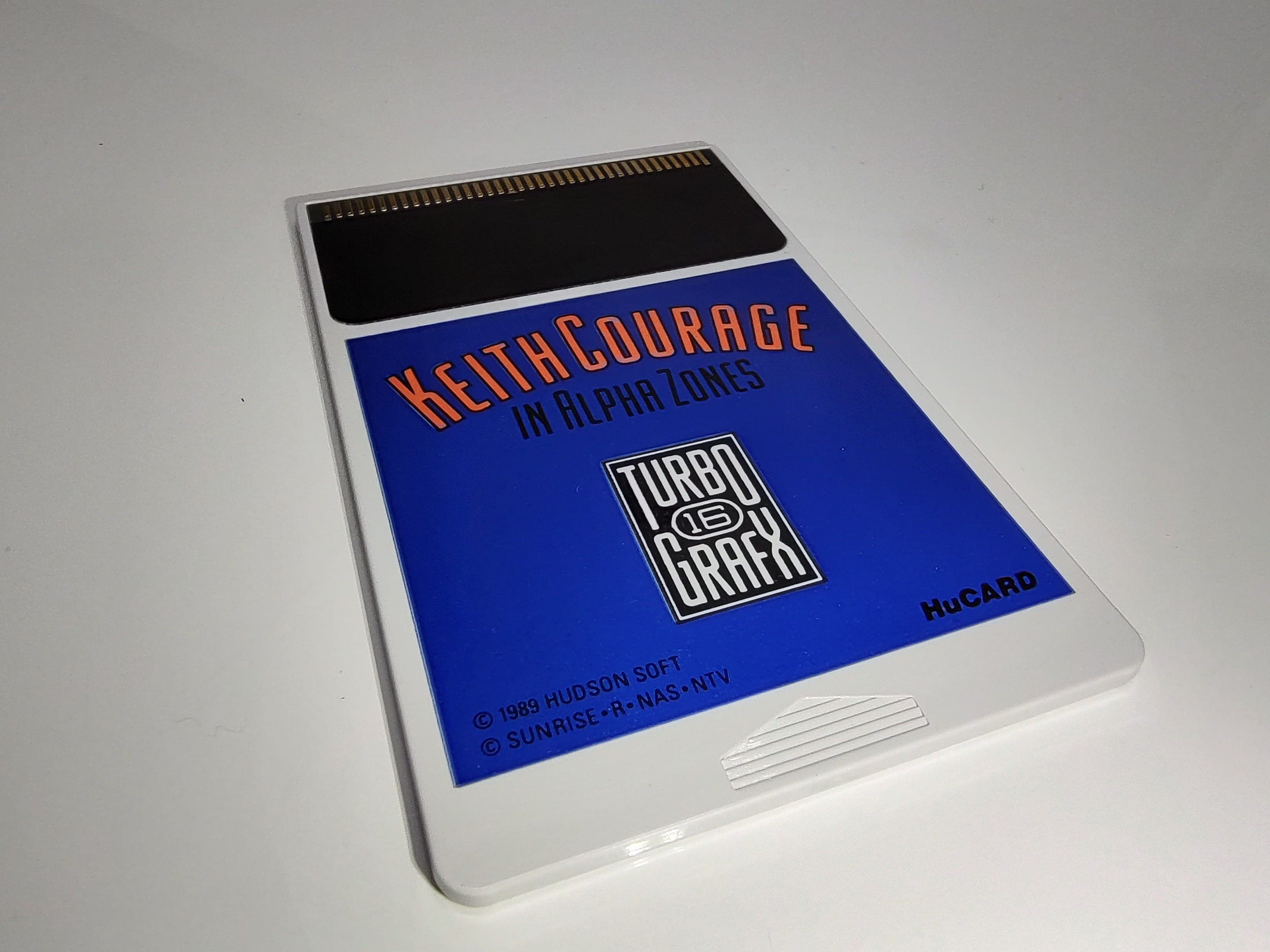 Keith Courage in Alpha Zones | TurboGrafx-16 | HuCARD