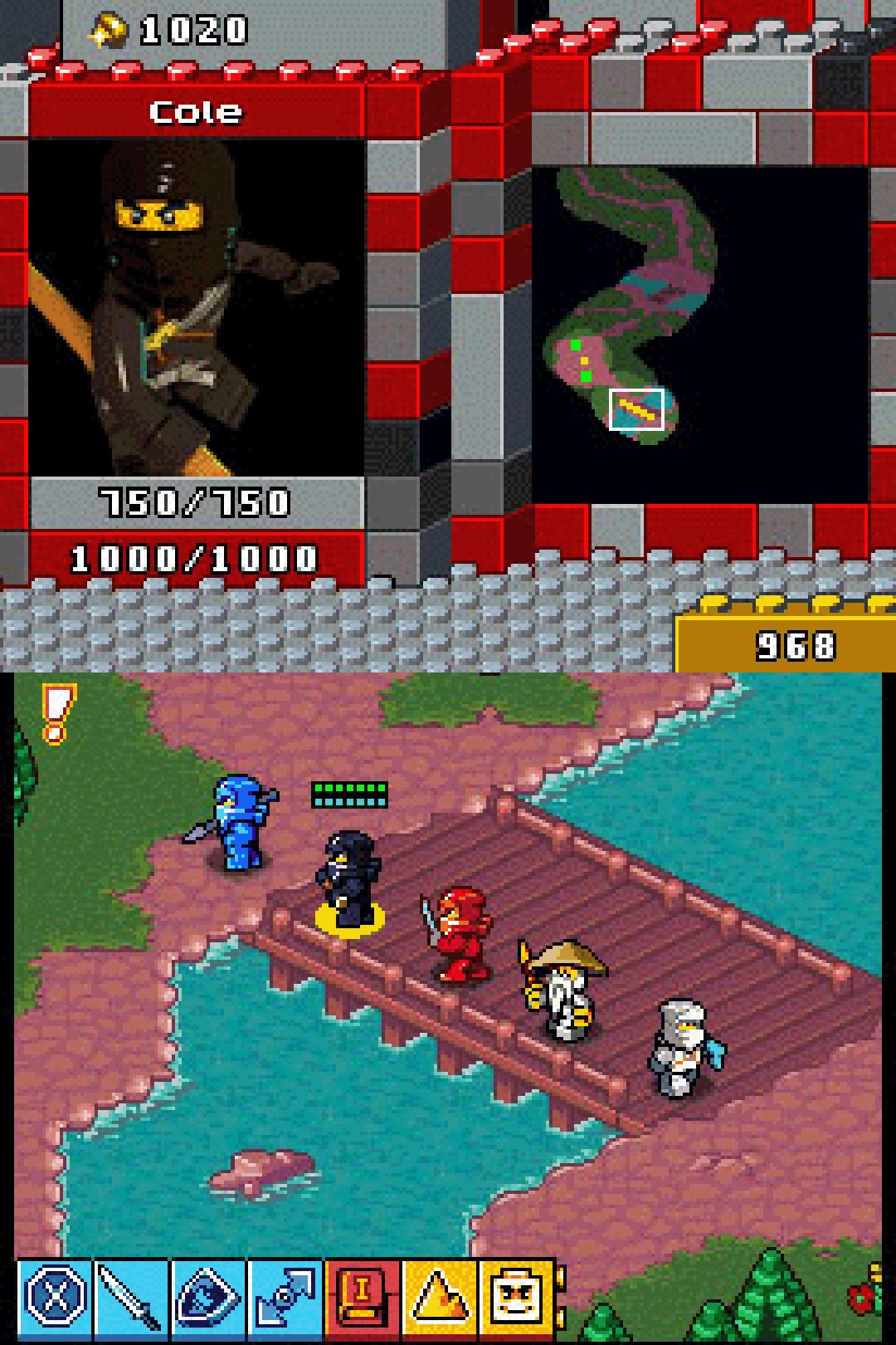 LEGO Battles: Ninjago | Nintendo DS | Screenshot